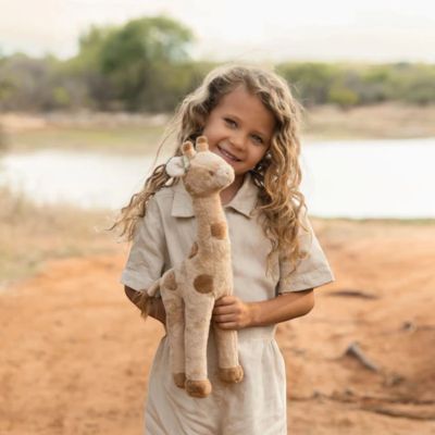 Little Dutch Safari Friends Kuscheltier groß Giraffe Löwe Elefant Krokodil Affe Flamingo im Babyladen Erlangen